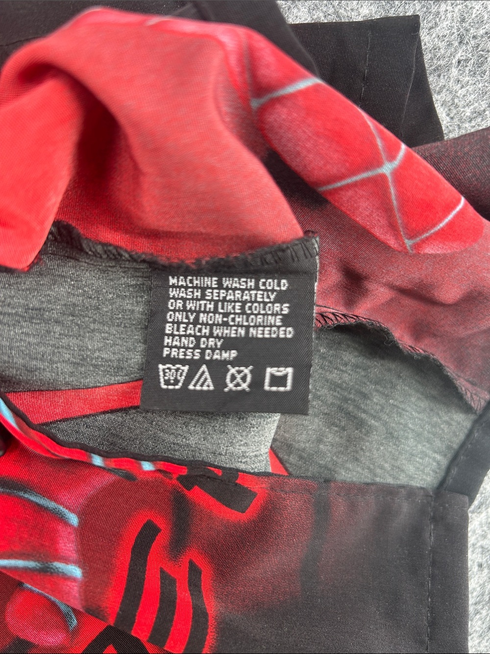 Vtg Marvel Comics 2001 Spider Man Shirt Mens Medium All Over Size XL - Picture 6 of 8